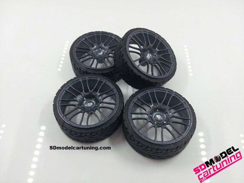 NEW 1:18 Scale HAMANN FORGED 21INCH TUNING WHEELS several color options! 