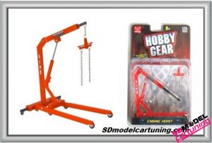 1:18 Motor crane 3 colors