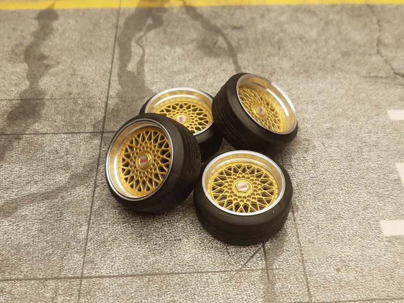 1:18 BBS RS aluvelgenset 15 inch - Imagen 2
