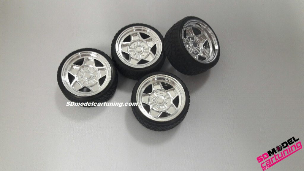 1:18 ATS Classic rim set 14 inch - SDmodelcartuning.com