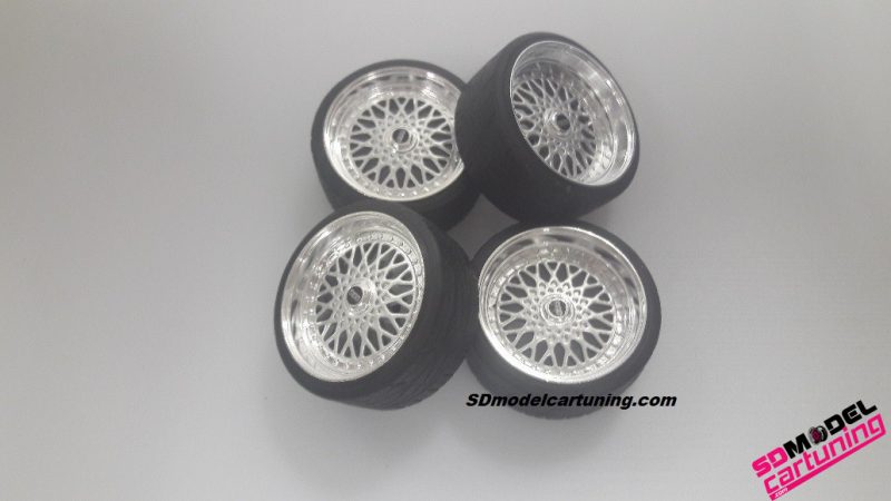 1:18 BBS RS Velgenset 16inch