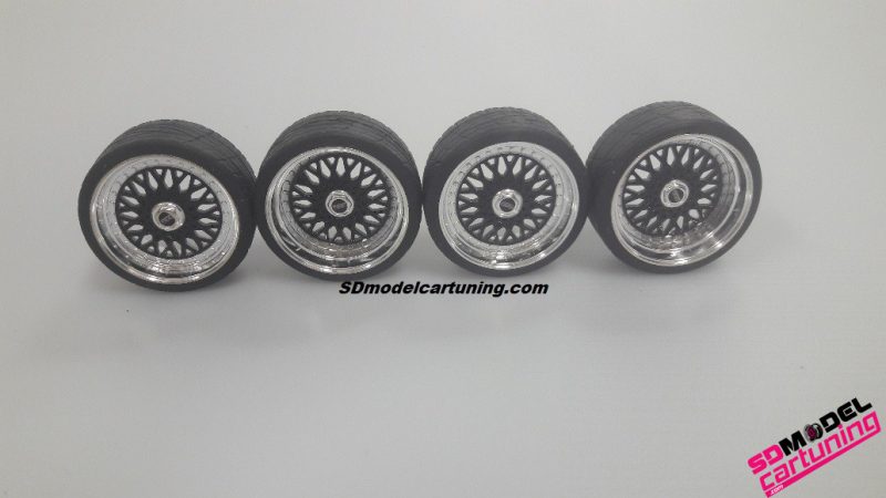 1:18 BBS RS Velgenset 16inch