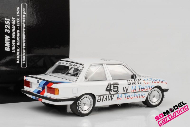 1:18 BMW E30 325i Linder Rennsport ETCC 1986