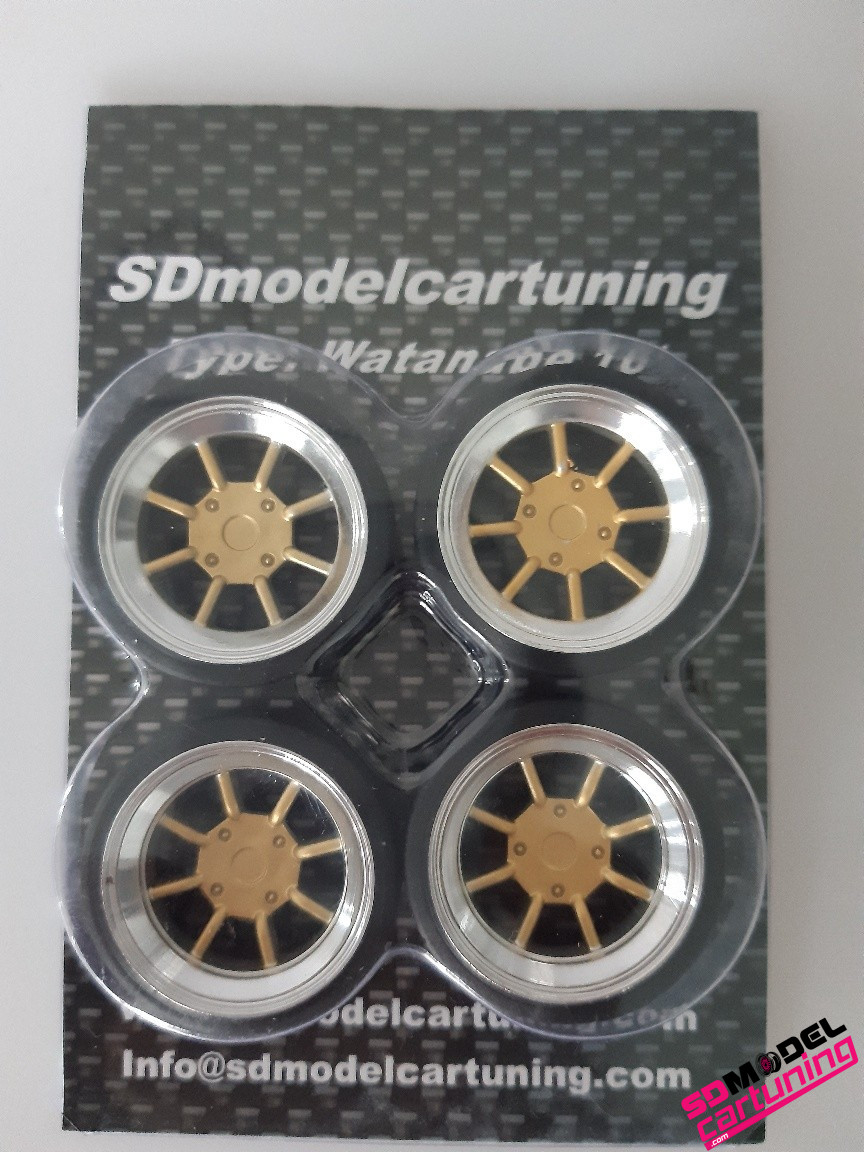 NEW several color options!! 1:18 Scale WATANABE 15 INCH TUNING WHEELS 