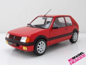 1:18 Peugeot 205 1.9 GTI 1985 Rojo