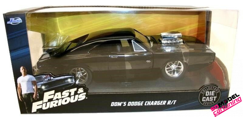 1:24 Dodge Charger R/T Dom's Rápido y Furioso
