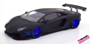 1:12 Lamborghini Aventador LB Works noir mat