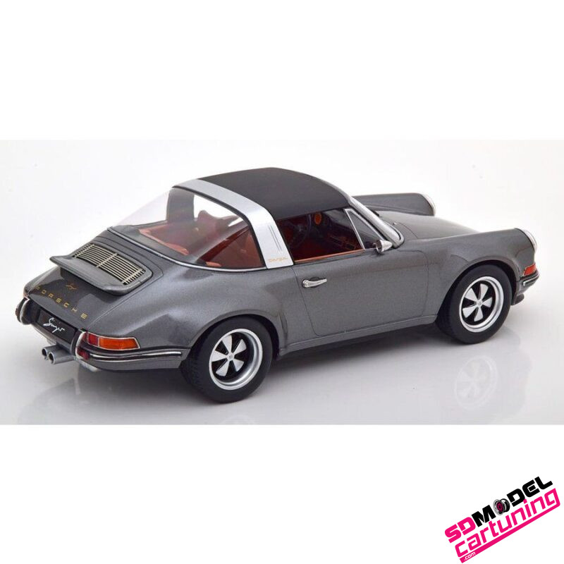 1:18 Porsche 911 Singer Targa -  Grijs metallic - immagine 6
