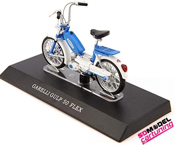 Diecast Model 1:18 Garelli Gulp 50 Flex Motorbike Motorcycle Miniature Replica 