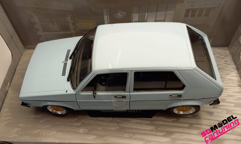 1:18 Volkswagen Golf L MKI - 1983 - Custom blauw - Imagen 3