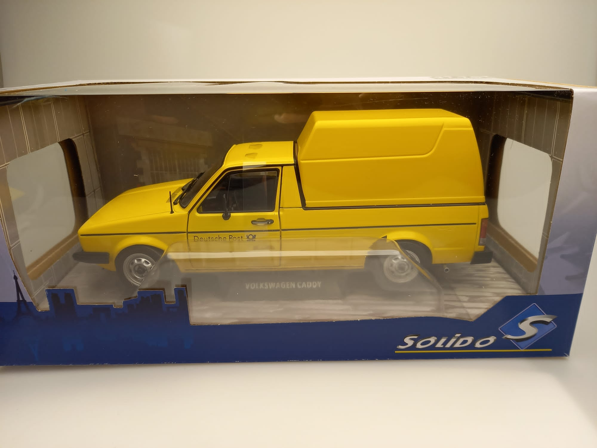 Modellfahrzeug VW Caddy Deutsche Post