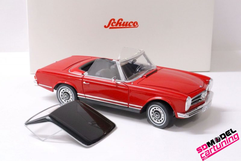 1:18 Mercedes-Benz 280 SL Pagode (W113) 1968 - Rood – Bild 4