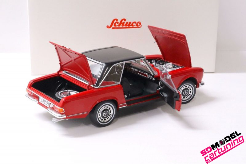 1:18 Mercedes-Benz 280 SL Pagode (W113) 1968 - Rood – Bild 3