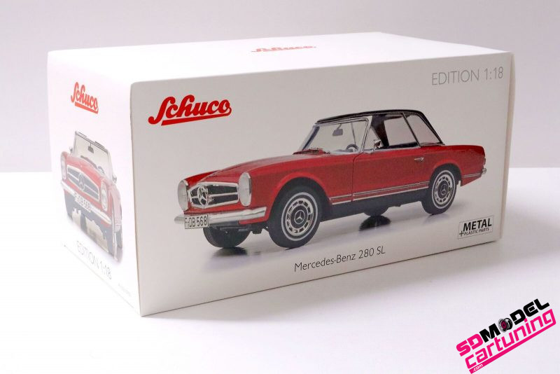 1:18 Mercedes-Benz 280 SL Pagode (W113) 1968 - Rood – Bild 2
