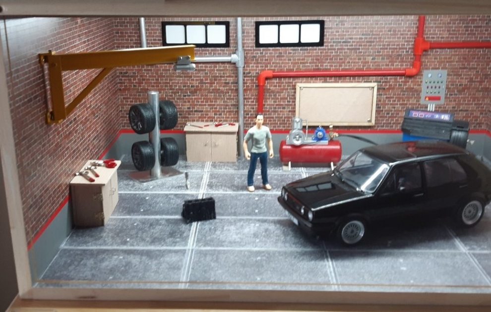 Sitemapcdatahttpthereferenznet1 18 Scale Garage Diorama