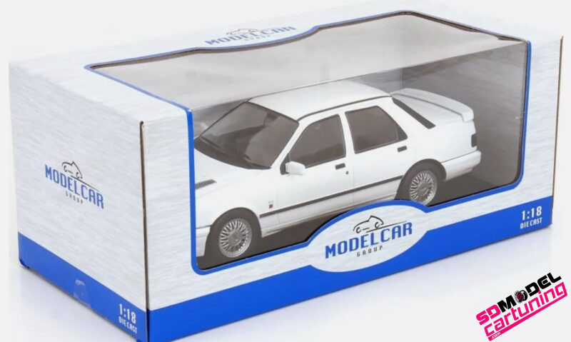 1:18 Ford Sierra Cosworth 4x4 - 1990 - Wit - Afbeelding 6