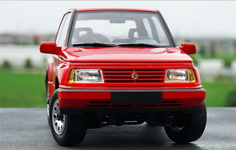 1:18 Suzuki Vitara Escudo 1989 - Rood - Afbeelding 2