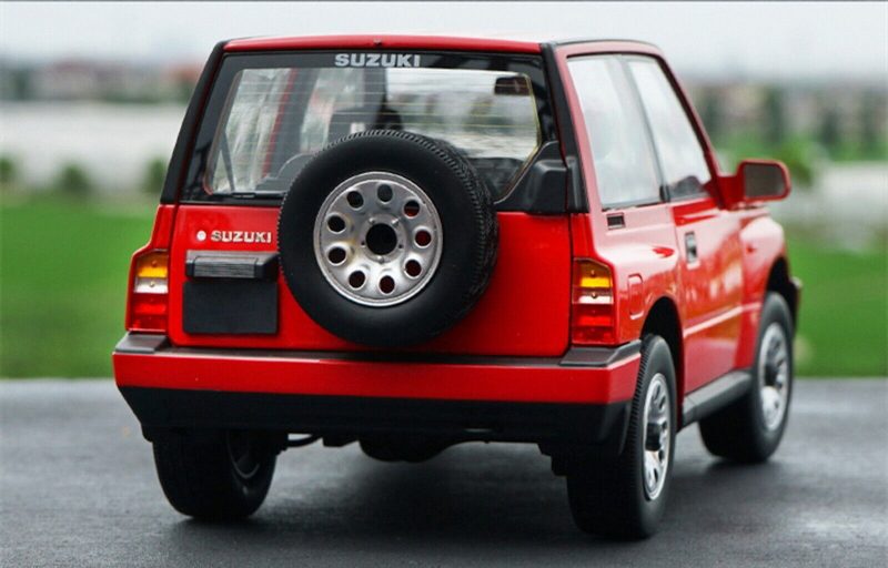 1:18 Suzuki Vitara Escudo 1989 - Rood - Afbeelding 3