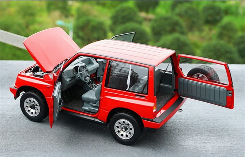 1:18 Suzuki Vitara Escudo 1989 - Rood - Afbeelding 6