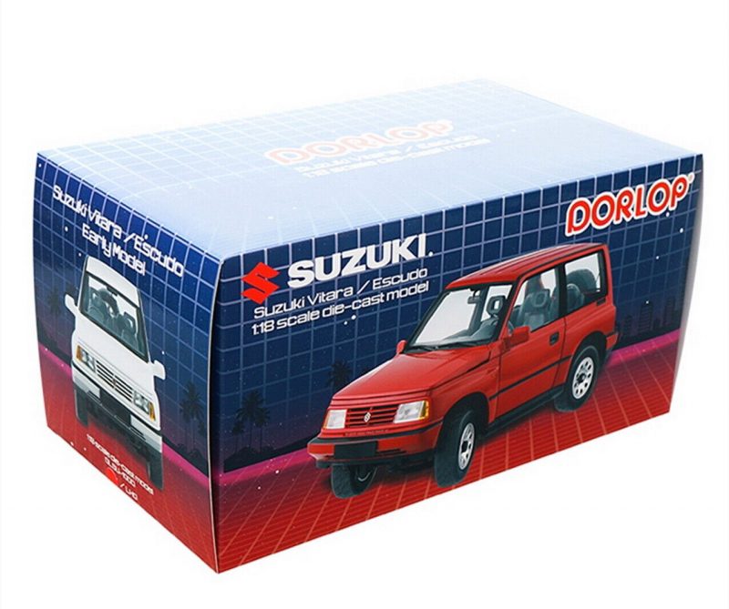 1:18 Suzuki Vitara Escudo 1989 - Rood - Afbeelding 7