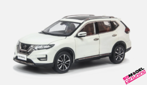 Nissan X-Trail 2018 1:18 - Blanc métallisé