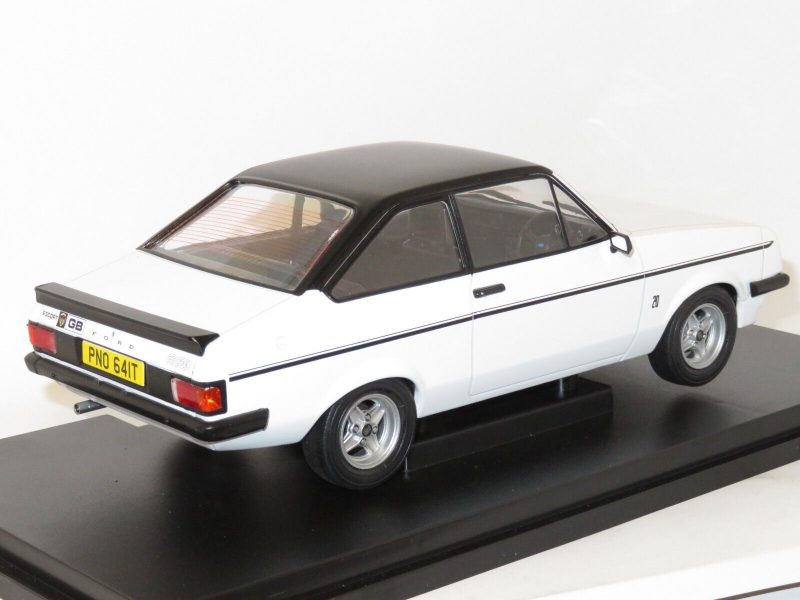 1:18 Ford Escort MK.2 RS 2000 - 1977 - Wit/Zwart - Afbeelding 2