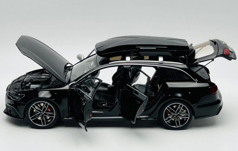 1:18 Audi RS6 Avant C7 - Zwart - Imagen 3
