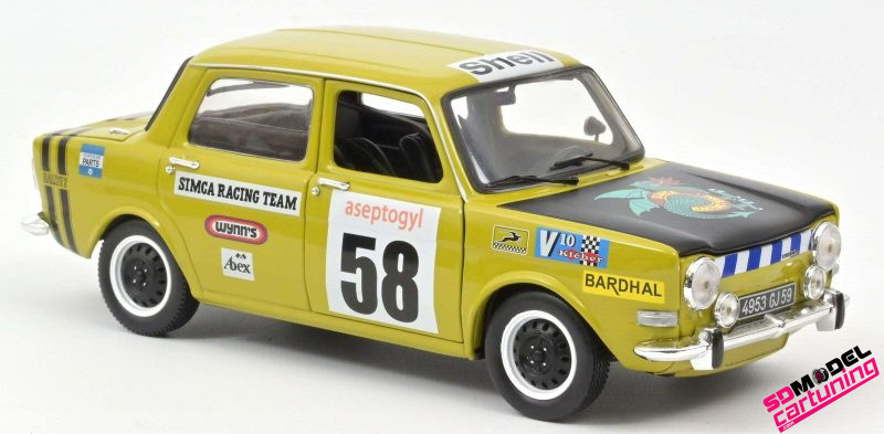 1:18 Simca 1000 Rallye 2 SRT - 1973 - Acide green