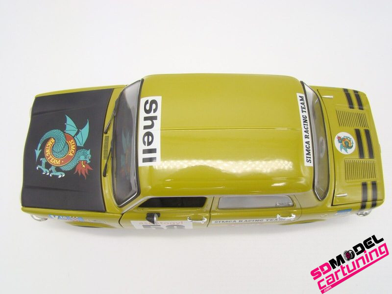 1:18 Simca 1000 Rallye 2 SRT - 1973 - Acide green - Afbeelding 2