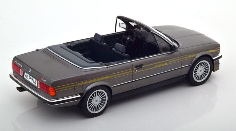 1:18 BMW E30 Alpina C2 2.7 Cabriolet - Grijs metallic - immagine 2