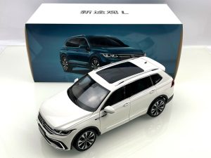 Original factory 1:18 SAIC Volkswagen VW new TIGUAN L 2022 alloy