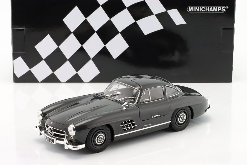 1:18 Mercedes Benz 300SL - 1955 - Dunkelgrau