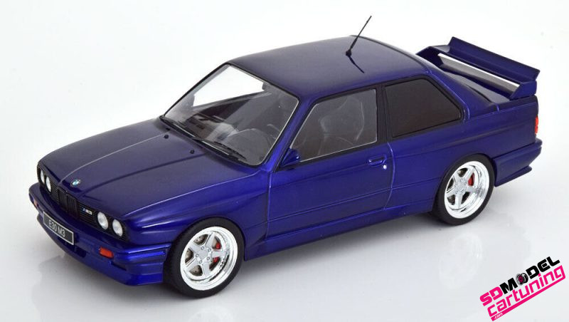 1:18 BMW E30 M3 - Custom - Metallic blauw – Bild 4