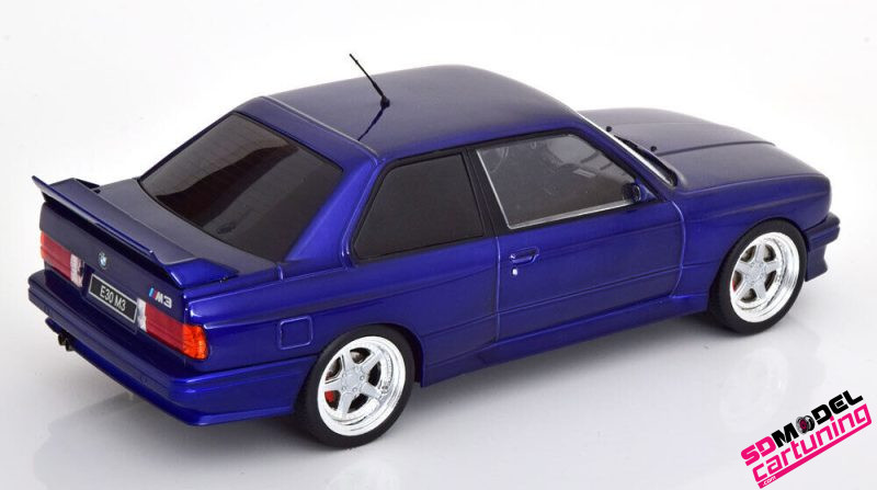 1:18 BMW E30 M3 - Custom - Metallic blauw – Bild 2