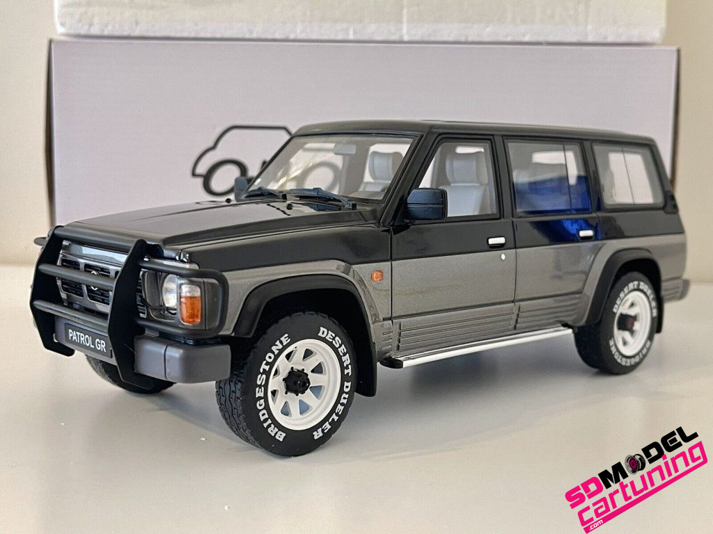 Modèle Réduit Nissan Patrol 1984 - Échelle 1/43 - Vert Et Blanc - Neuf En Boîte