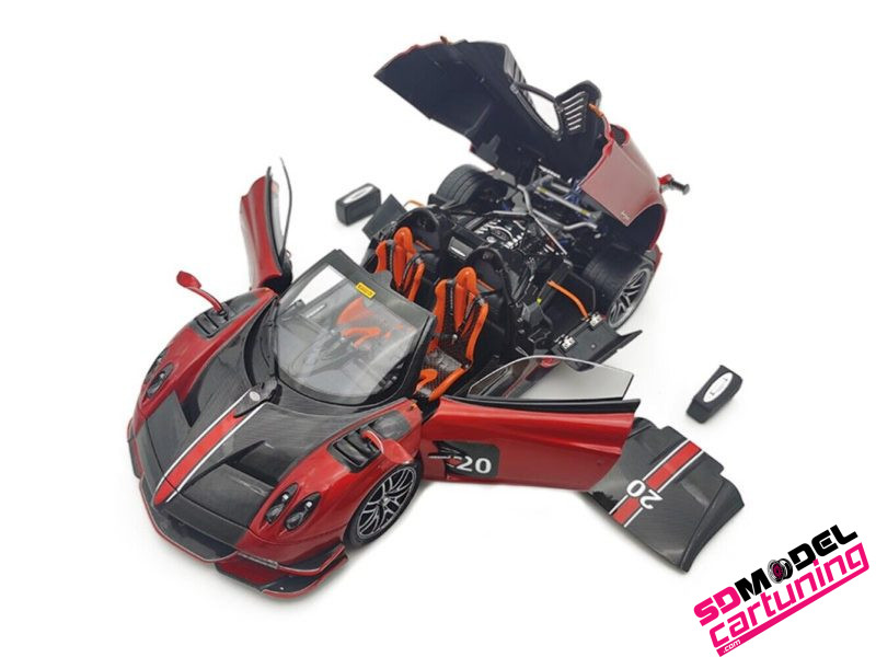 1:18 Pagani BC Roadster - Rood – Bild 9