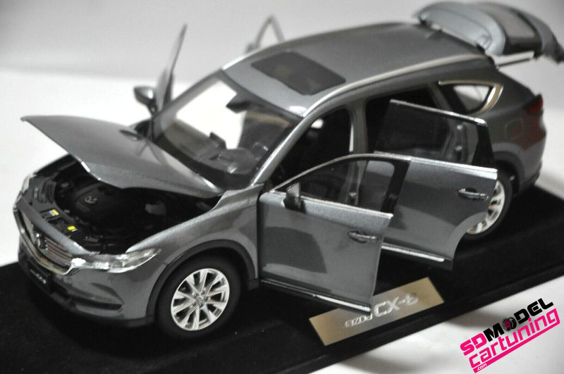 1:18 Mazda CX-8 - Grijs - Afbeelding 6