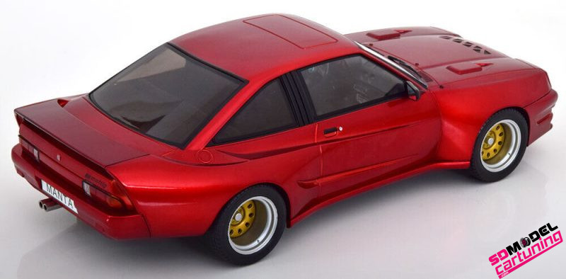 1:18 Opel Manta B Mattig - Metallic rood - Afbeelding 2