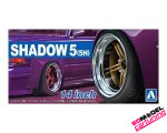 Jeu de jantes 1:24 Shadow 5 (5H) 14 pouces