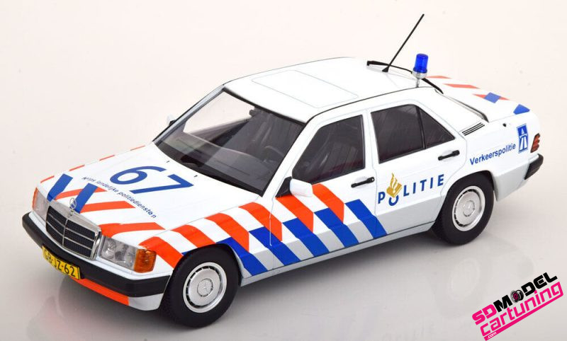 1:18 Mercedes-Benz 190e (w201) – Niederländische Polizei