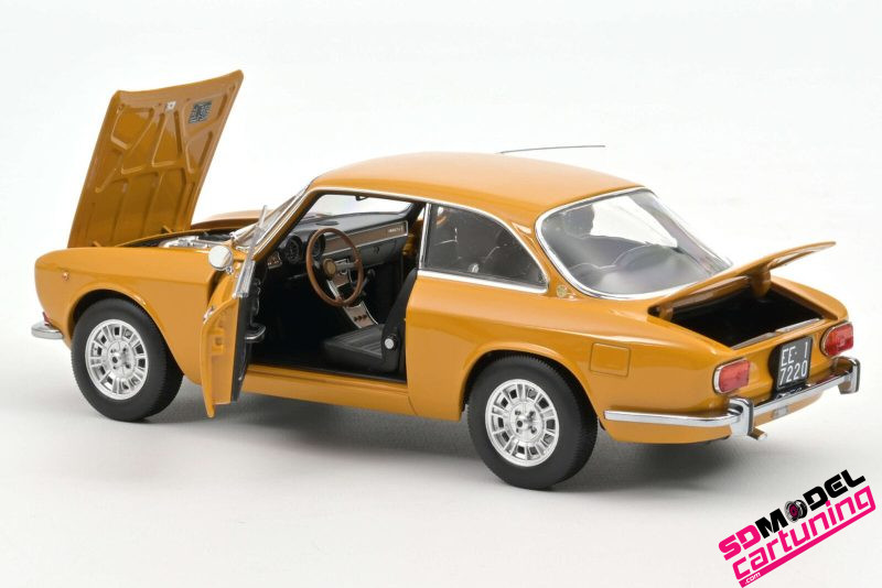 1:18 Alfa Romeo 1750 GTV – 1970 – Yellow – Image 2