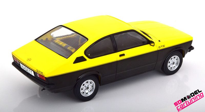 1:18 Opel Kadett C Coupe GT/E - Geel/Zwart - Imagen 2