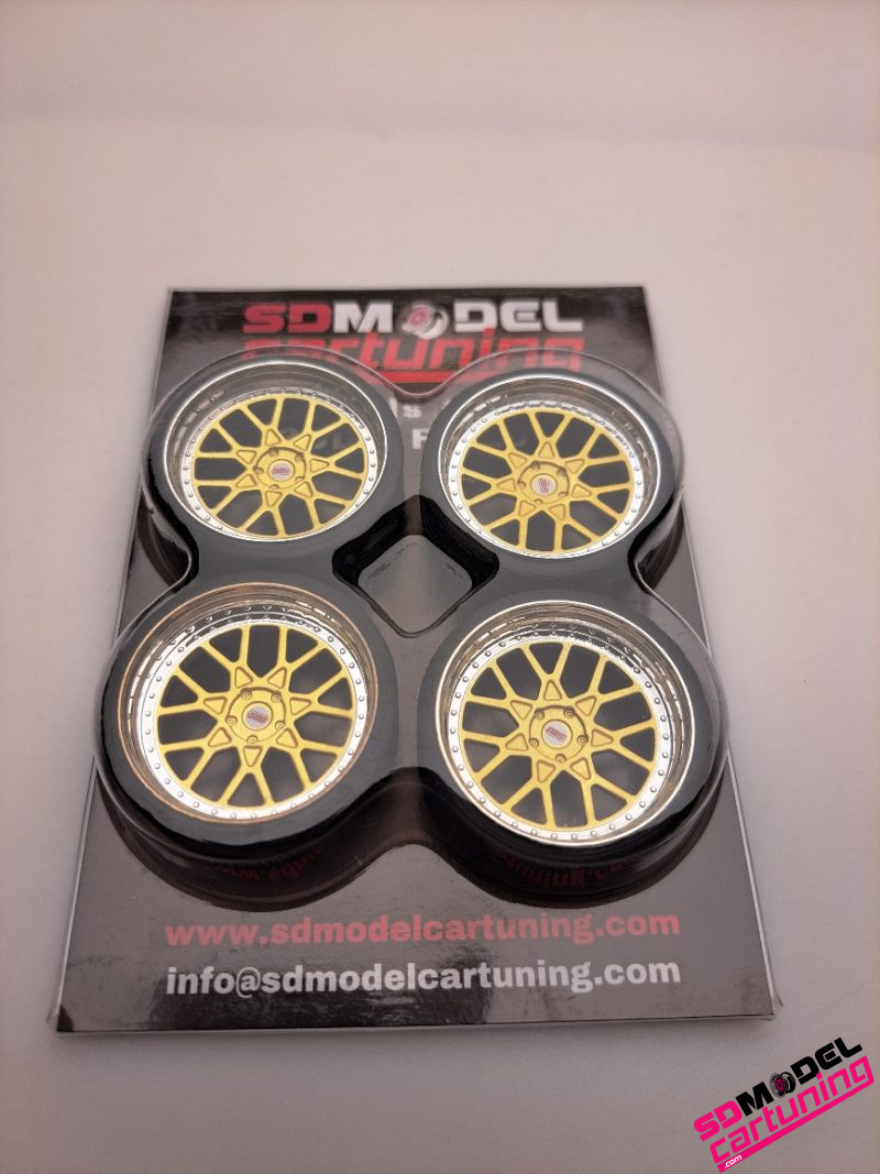 1:18 3SDM FR velgenset 19 inch - Afbeelding 6