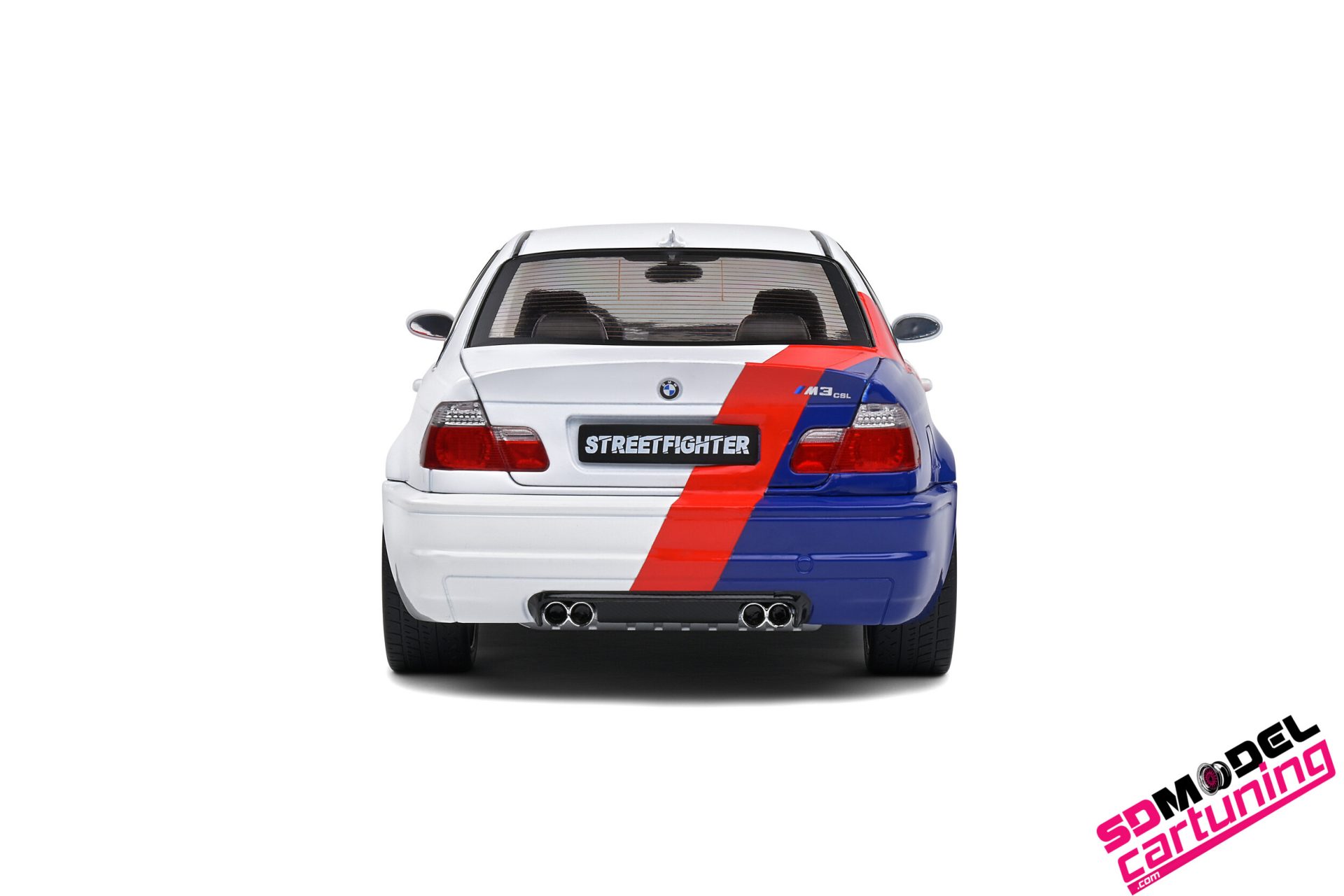 1:18 BMW E46 M3 CSL - Streetfighter - SDmodelcartuning.com 