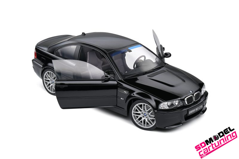 1:18 BMW E46 M3 CSL - 2003 - Zwart – Image 2