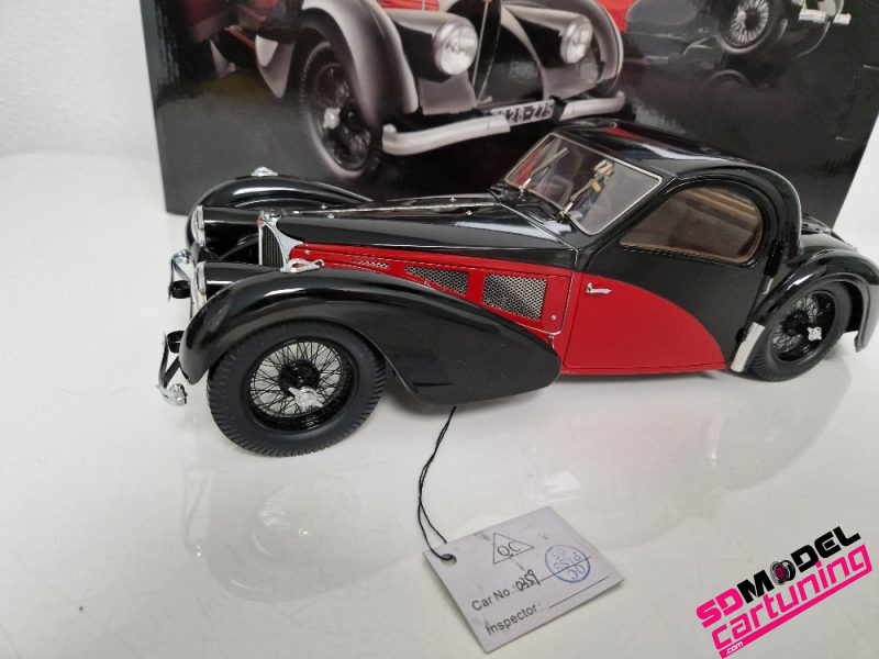 1:12 Bugatti Type 57SC Atalante - 1937 - Two-tone red/black – Image 14