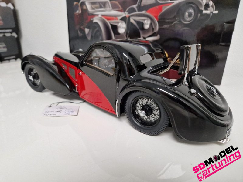 1:12 Bugatti Type 57SC Atalante - 1937 - Two-tone red/black – Image 17