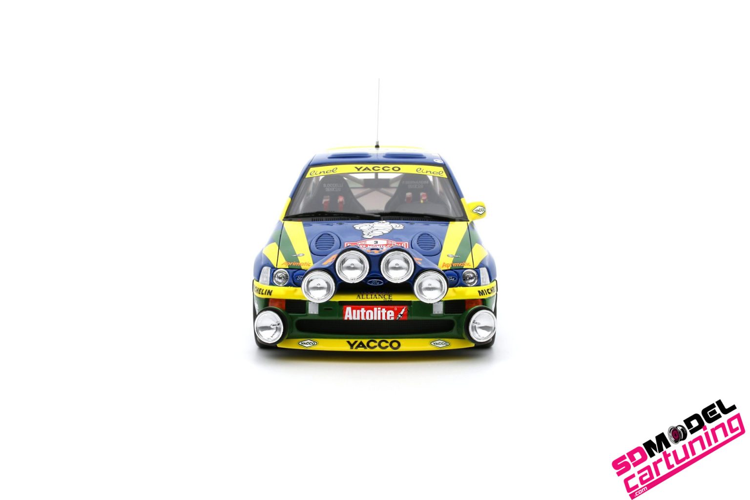 Ford Escort RS Cosworth – P.Bernardini Rallye Monte Carlo 1996 – Ottomobile 1/18 (neuf)