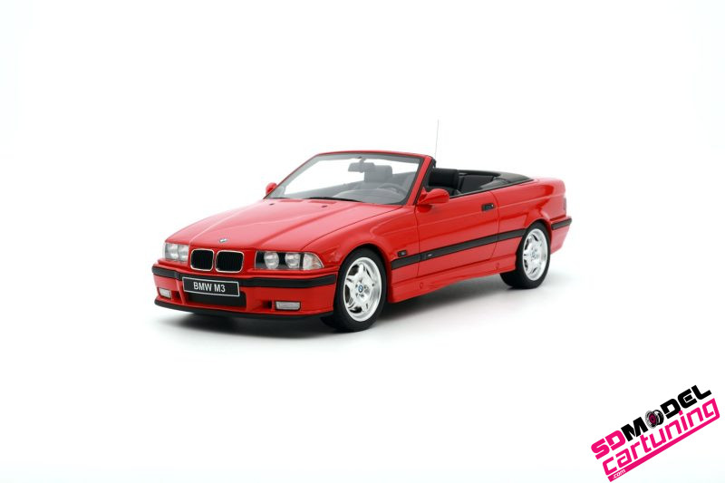 1:18 BMW E36 M3 Cabrio 1995 - Rojo
