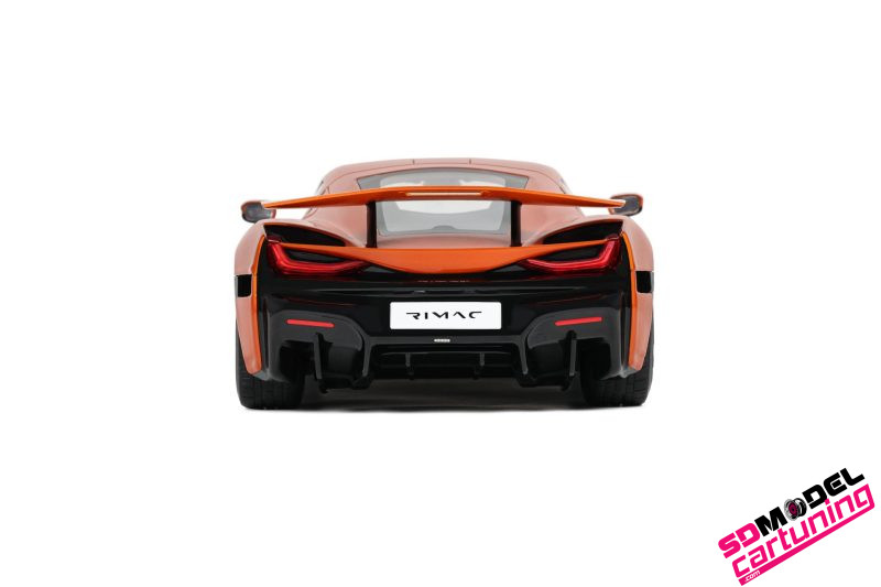 1:18 Rimac Nevera - 2021 - Metallic oranje - Afbeelding 5